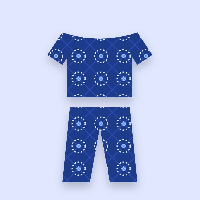 Adire Two-Piece Set