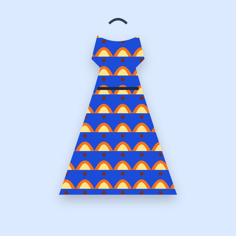 Ankara Maxi Gown